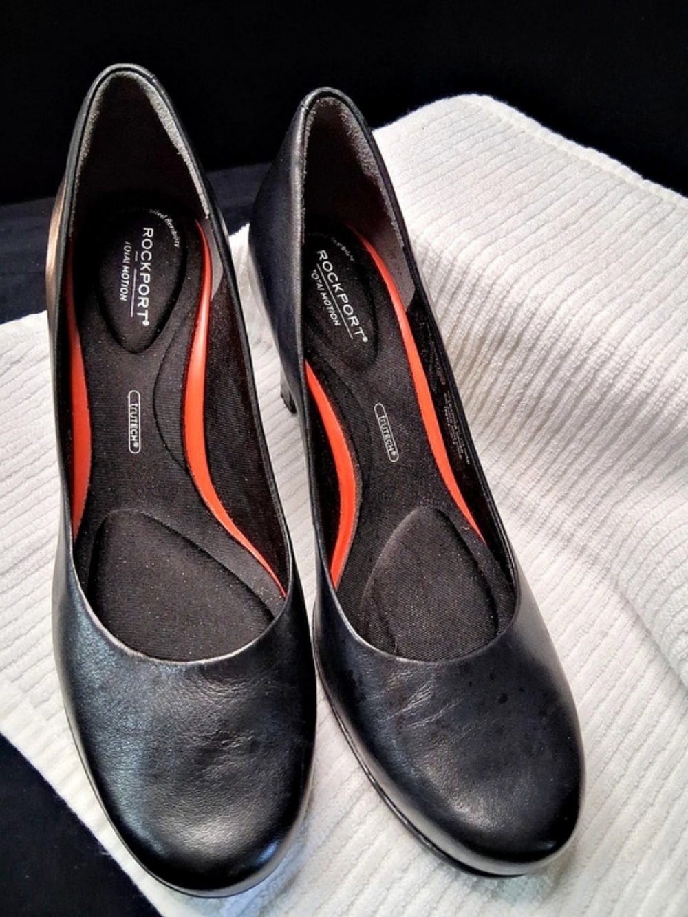 Rockport Total Motion Pump Black Heels